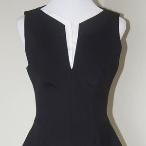 New ROBERT RODRIGUEZ Black & Ivory  Blouse Vest